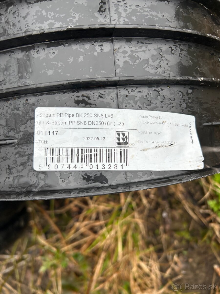 Predám koruguvane rúry DN250 - 4