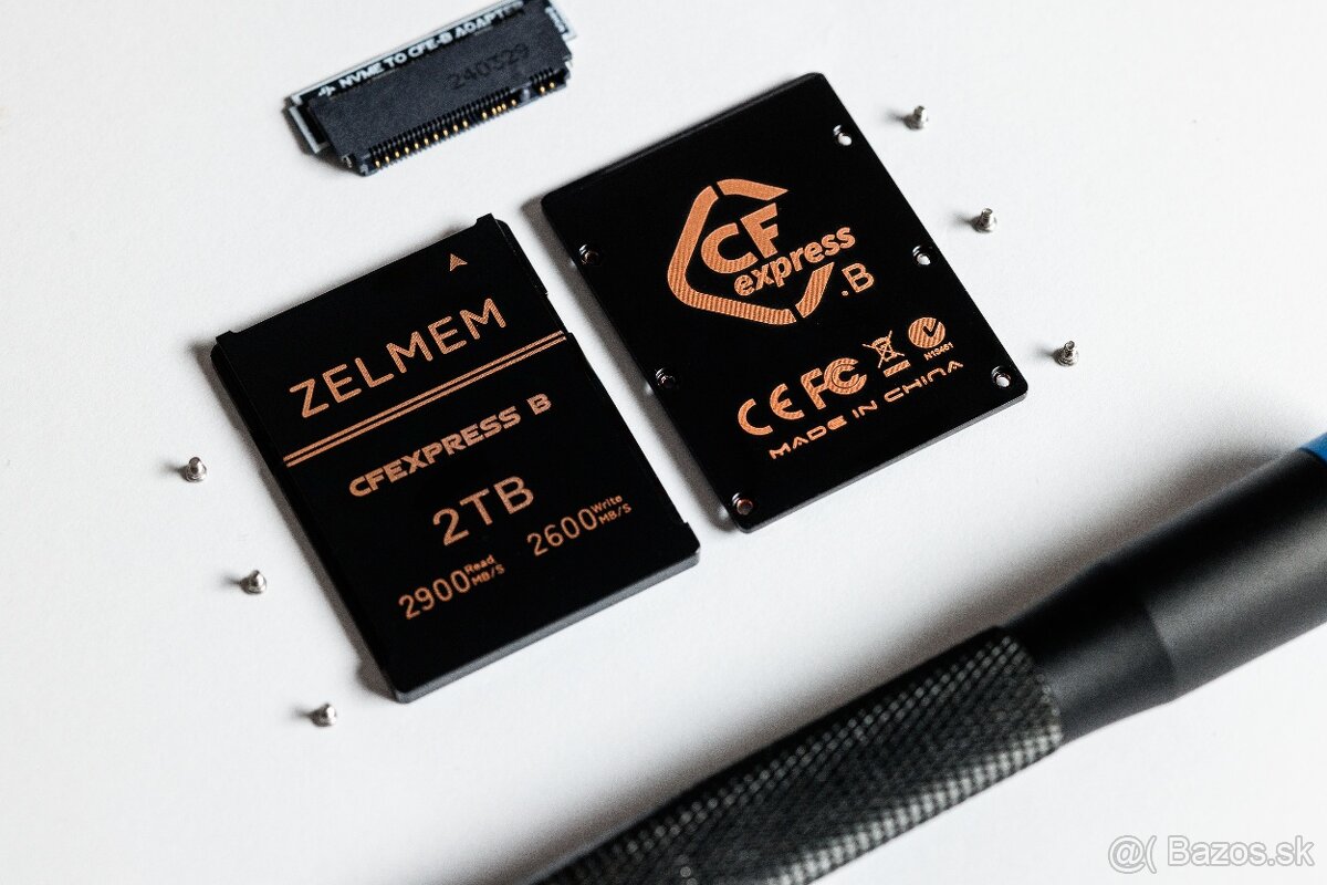 DIY M.2 na CFEXPRESS B adaptér ZELMEM, 1/2TB nápis - 4