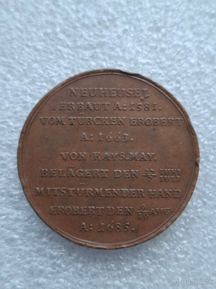 Mince Leopold I. Habsburgsky 1658 – 1705 - 4