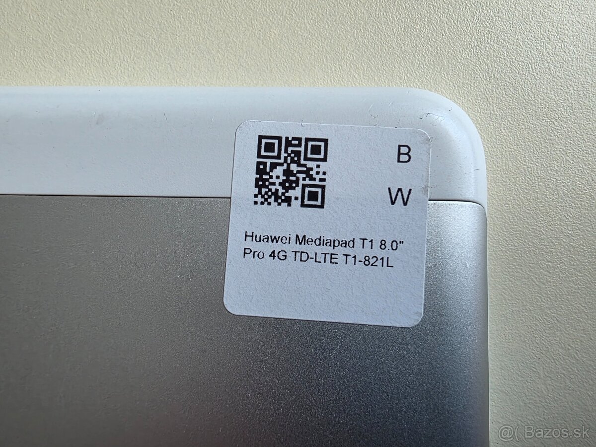 Huawei media pad T1 Pro 8 palcový 4G LTE Sim karta - 4