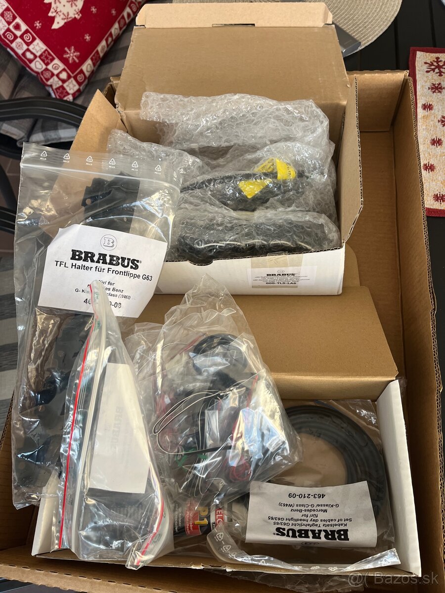 Mercedes G463 brabus Carbon maska a spoiler - 4