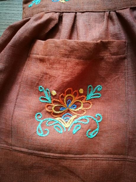 Handmade ľanové sukne NOVÉ - 4