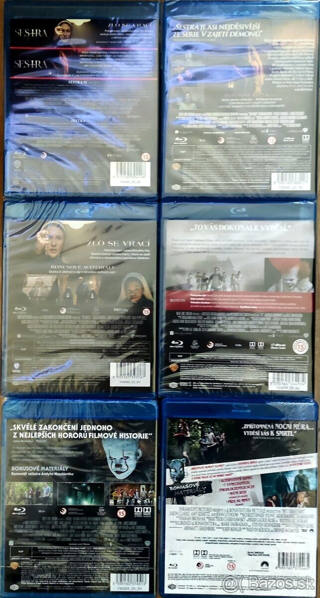 Prodám filmy Blu-Ray Zabalené.2 - 4