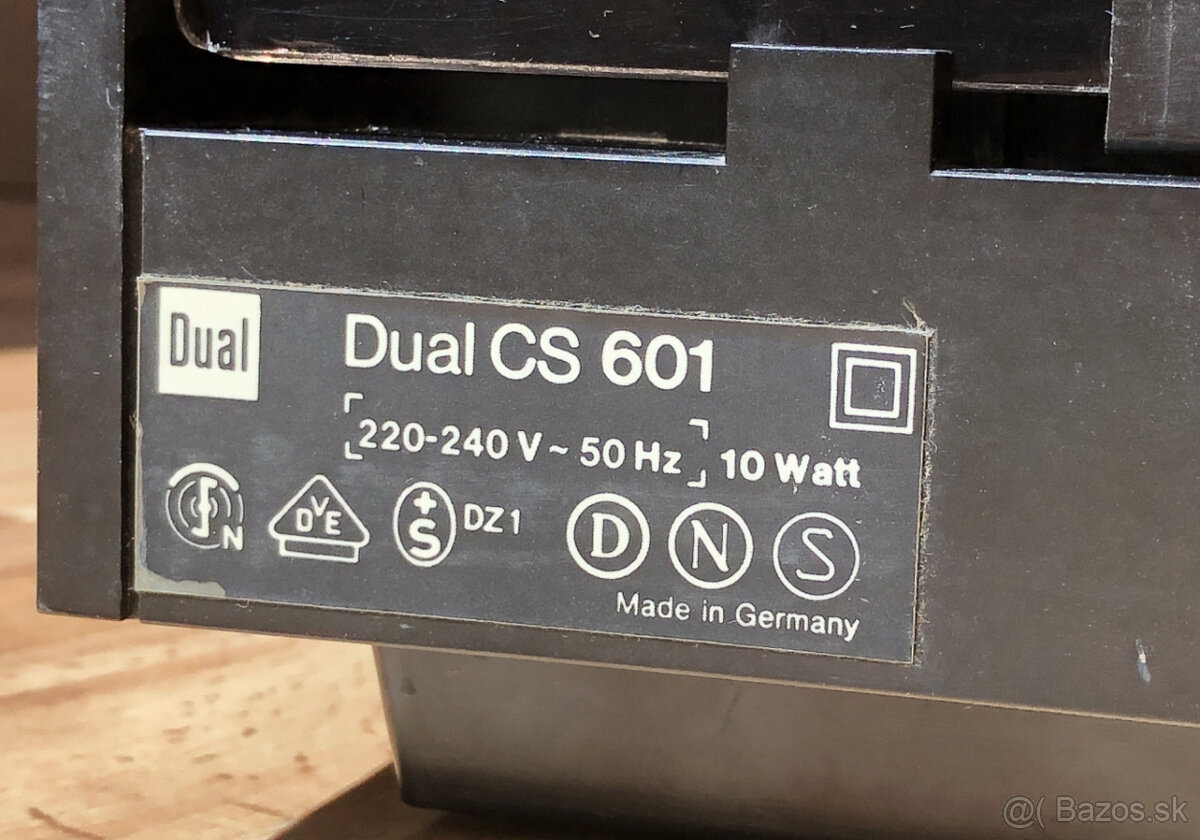 Dual CS 601 - 4