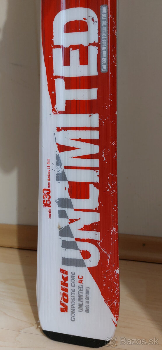 Carvingové lyže Völkl-Unlimited AC 163 cm - 4