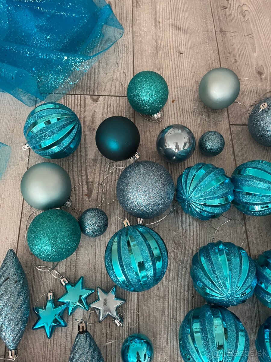 Vianočne ozdoby 82ks + 2 štóly - 4