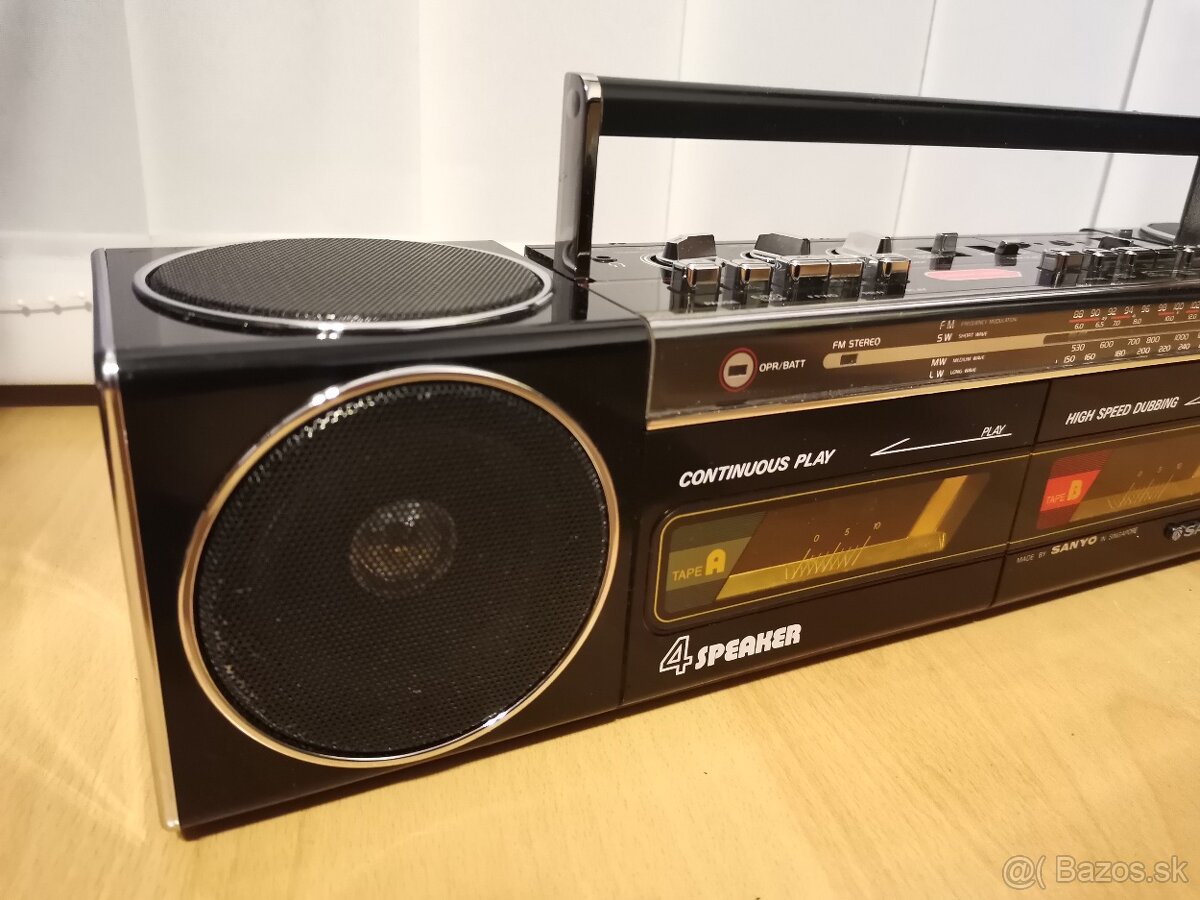 RÁDIOMAGNETOFON SANYO M-WS400L - 4