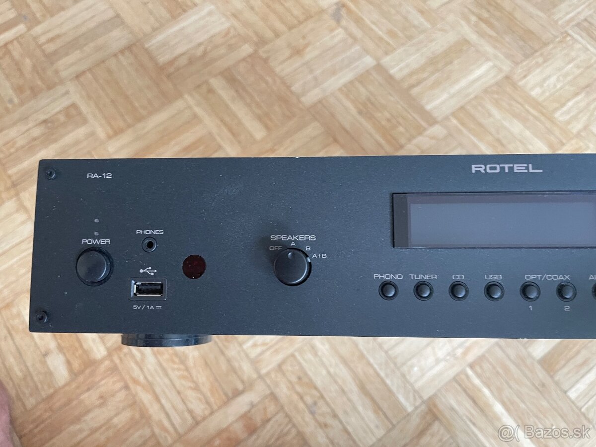 Zosilnovac ROTEL RA-12 + Bluethoot - 4