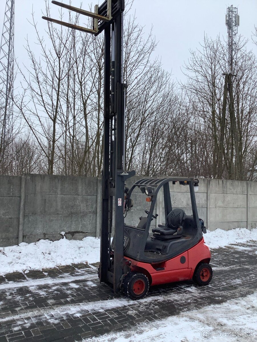 Linde H20T-04 2017, Triplex 4,77 m, Váhy - 4
