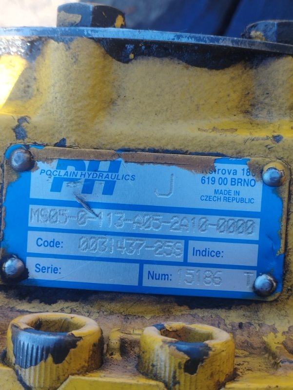 Kúpim hydromotor MS05 Poclain Hydraulics - 4