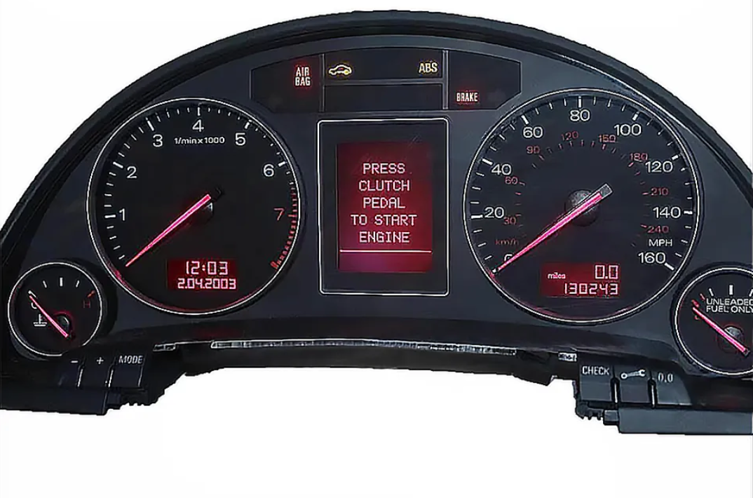 LCD displej Audi A4 B6 B7 2002 - 2008 - 4