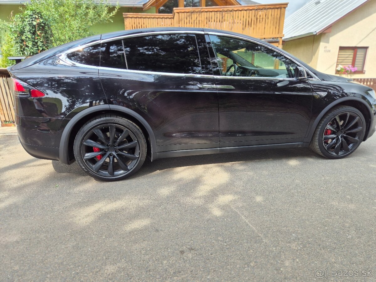 Tesla model X P100D supercharger free 7 miest - 4