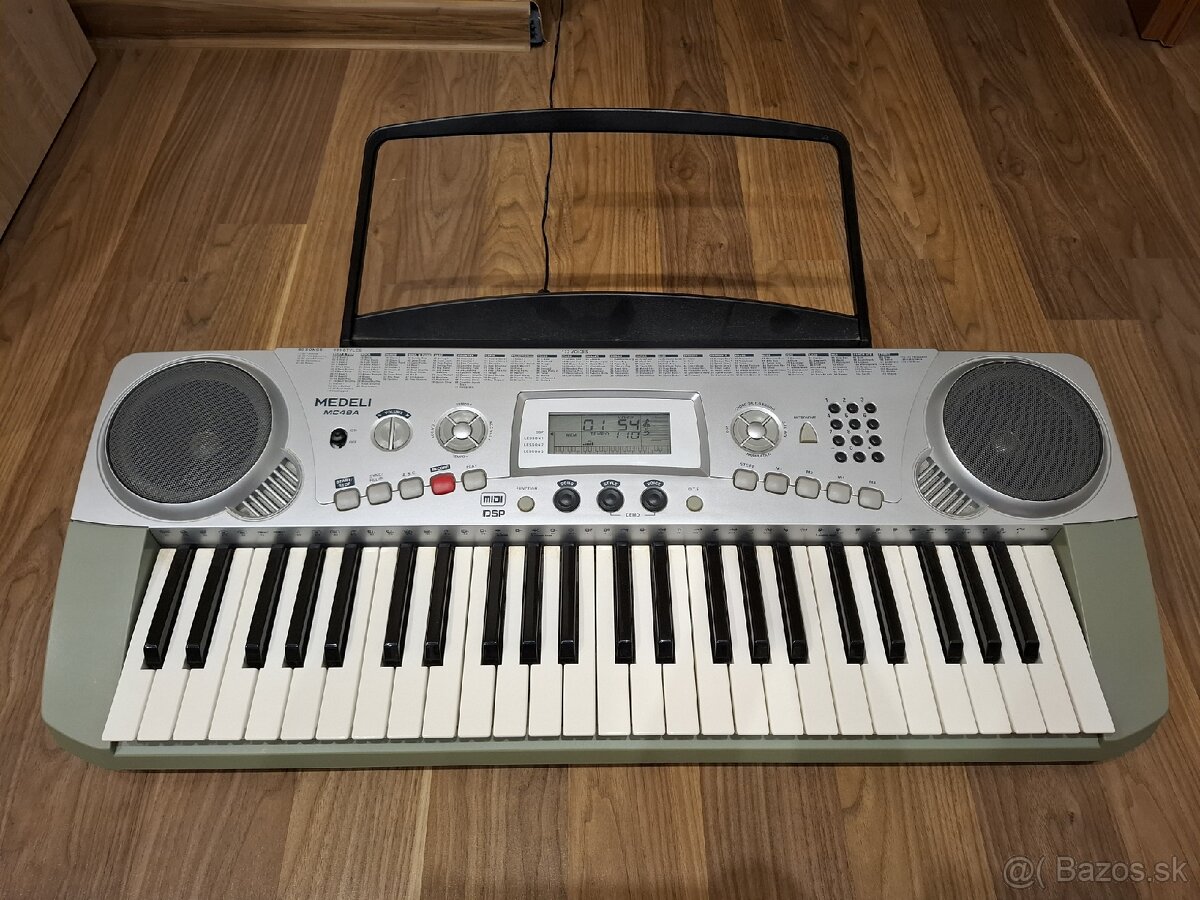 Prenosný elektrický keyboard ( klavír) Medeli MC49A - 4