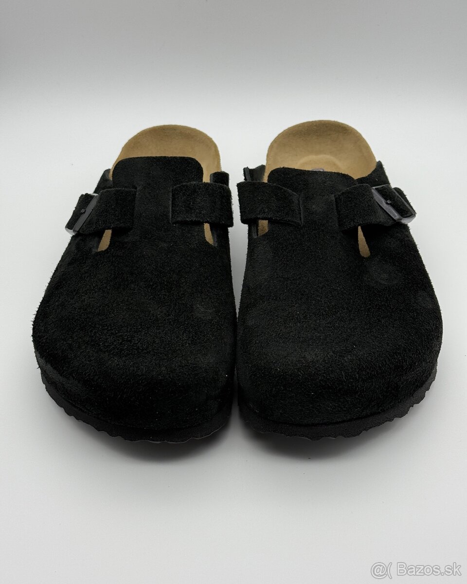Nové Birkenstock Boston veľ. 45 / 29cm - Black Suede - 4