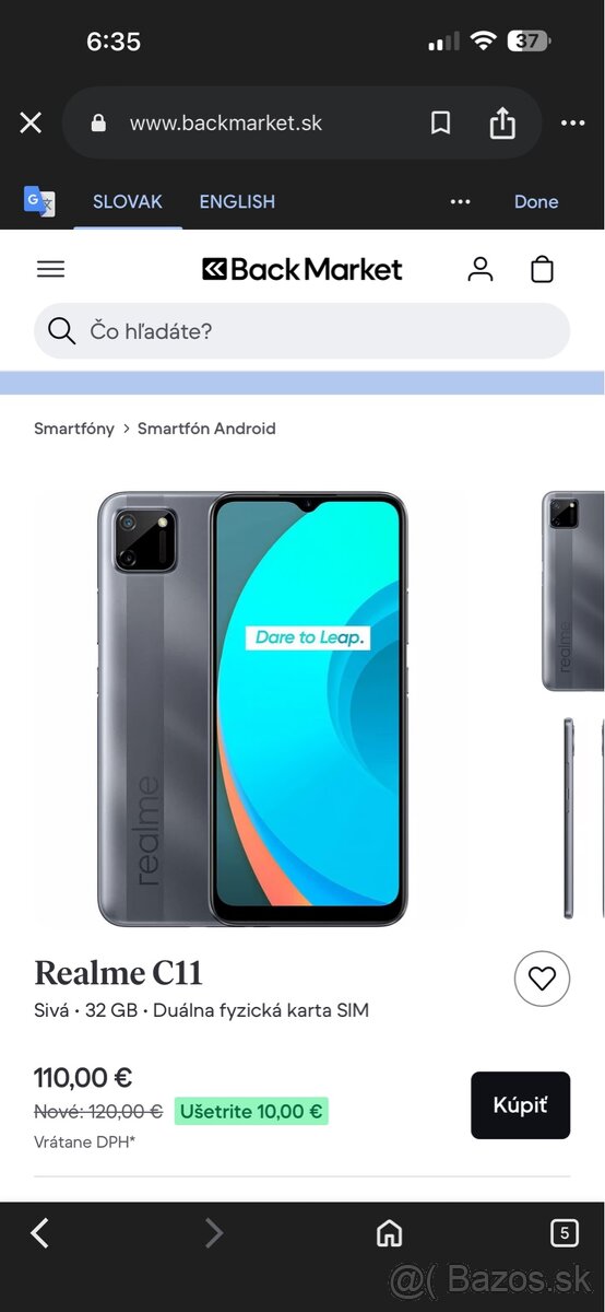 Realme C11 3GB | 32GB pepper grey - 4