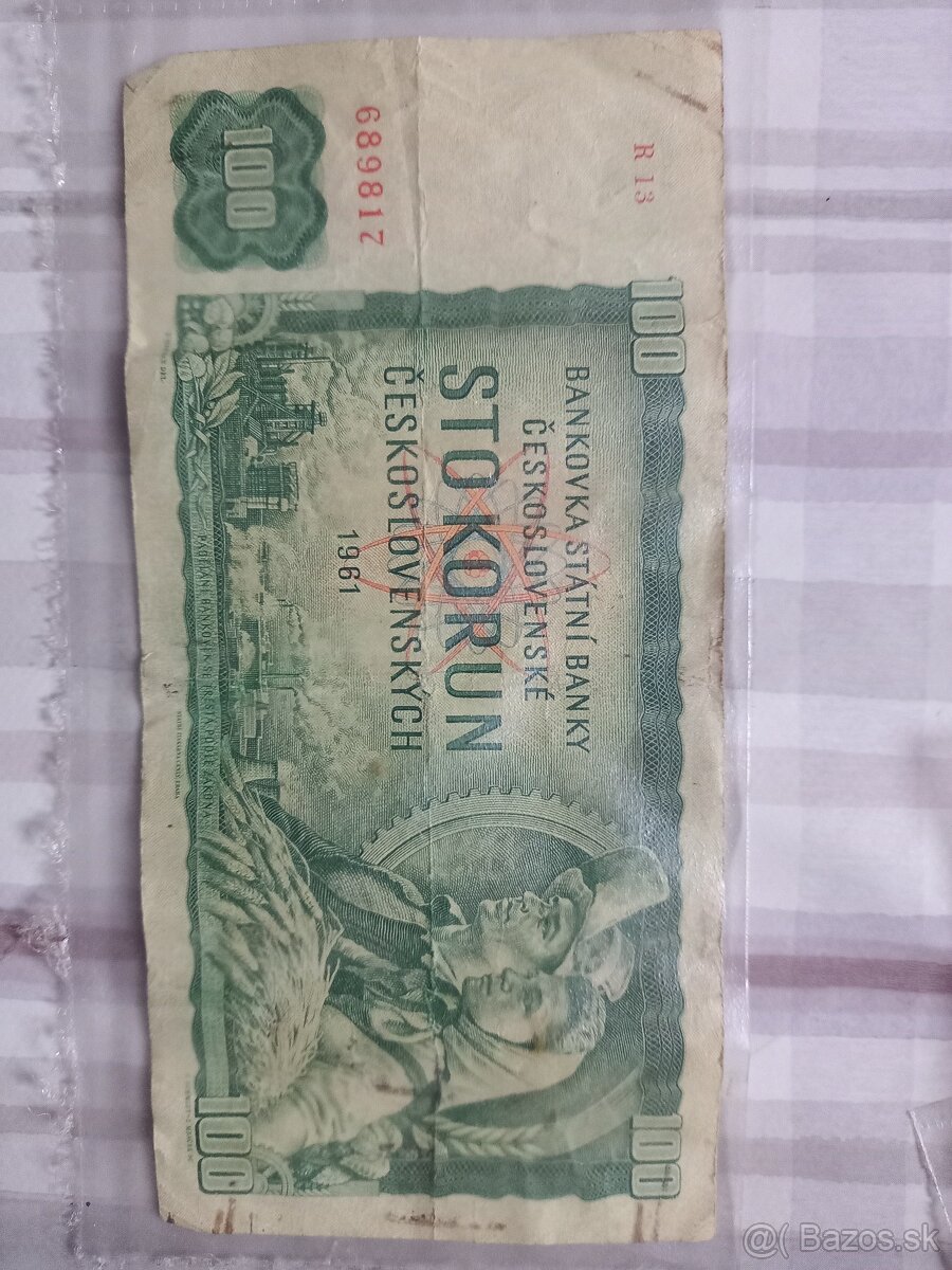 Stare bankovky cesko slovenske - 4