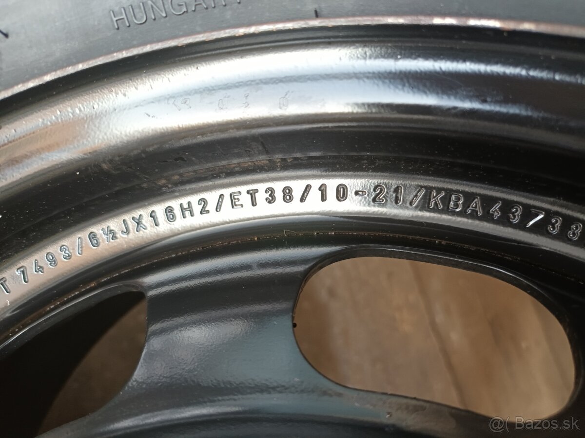 Zimné 195/55 r16 na diskoch 4x108 Vredestein - 4