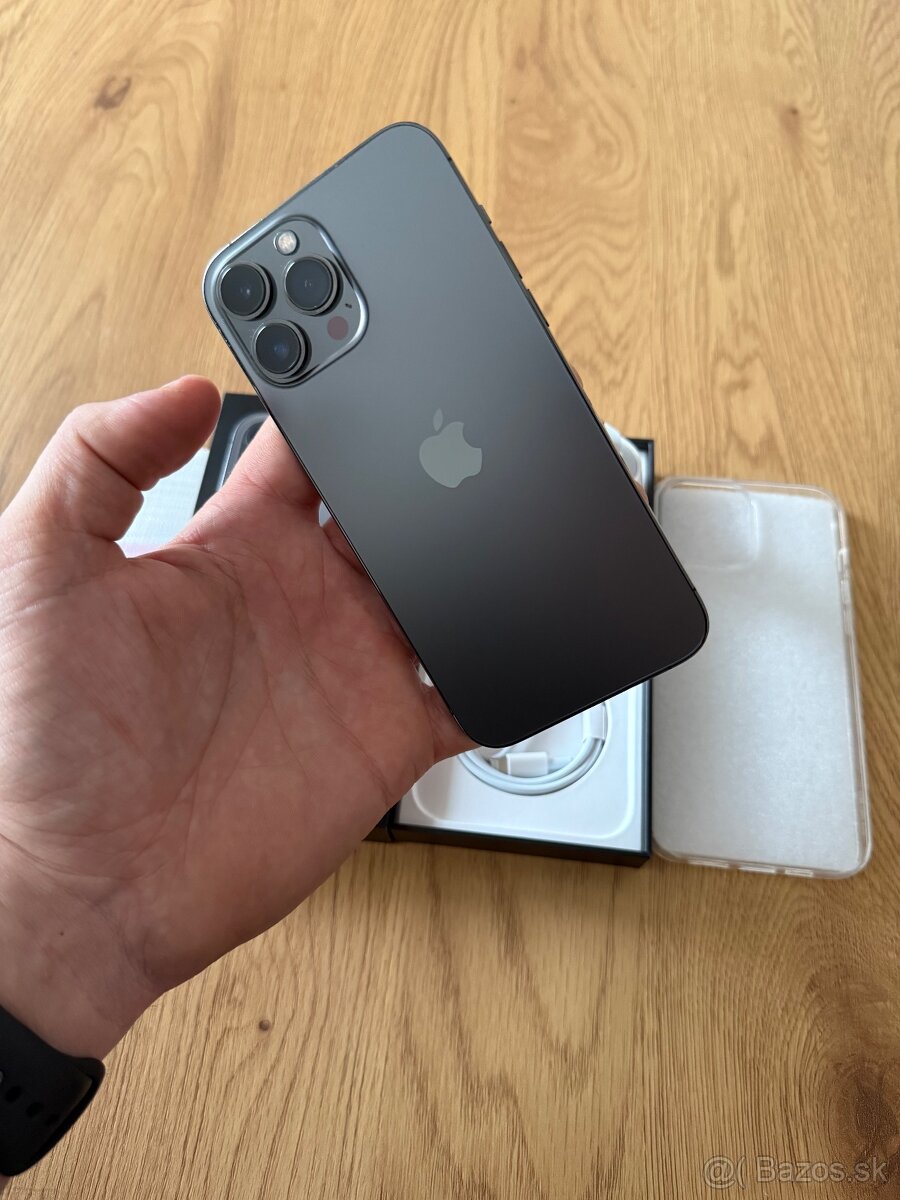 iPhone 13 Pro Max 256 gb Graphite v záruke + príslušenstvo - 4