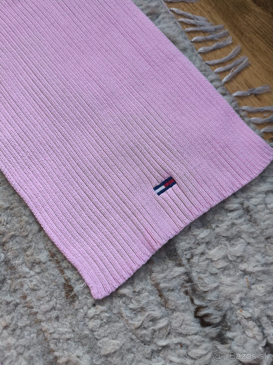 Dámsky šál Tommy Jeans - ružový - 4