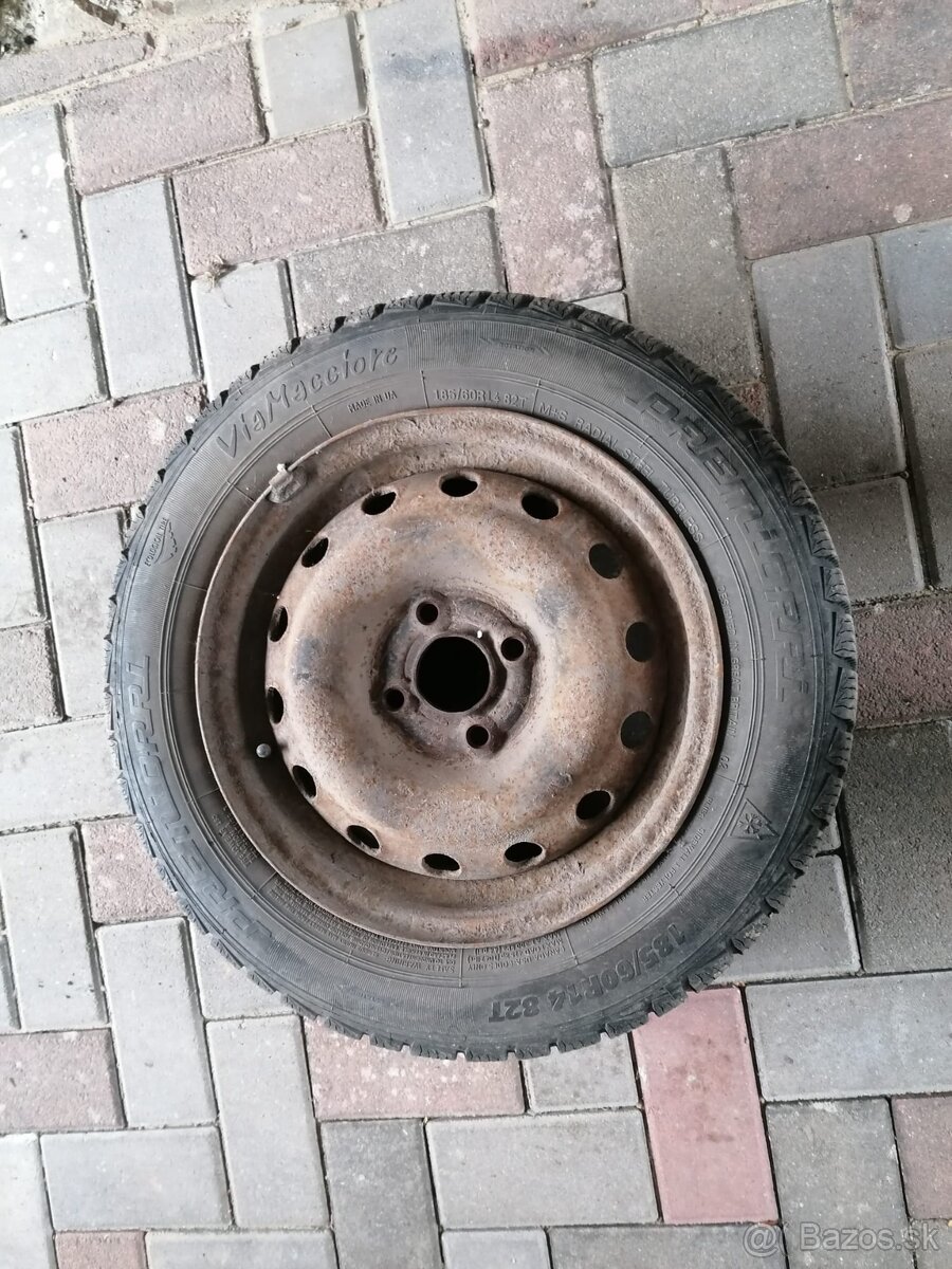 Predám zimné pneumatiky s diskami - 4