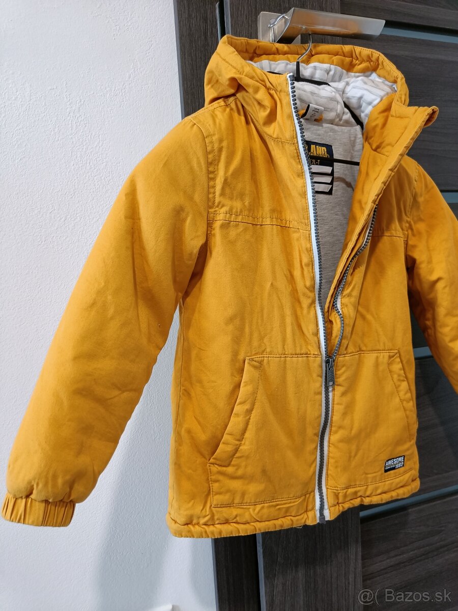 Žltá prechodná bunda veľ. 116 - 4