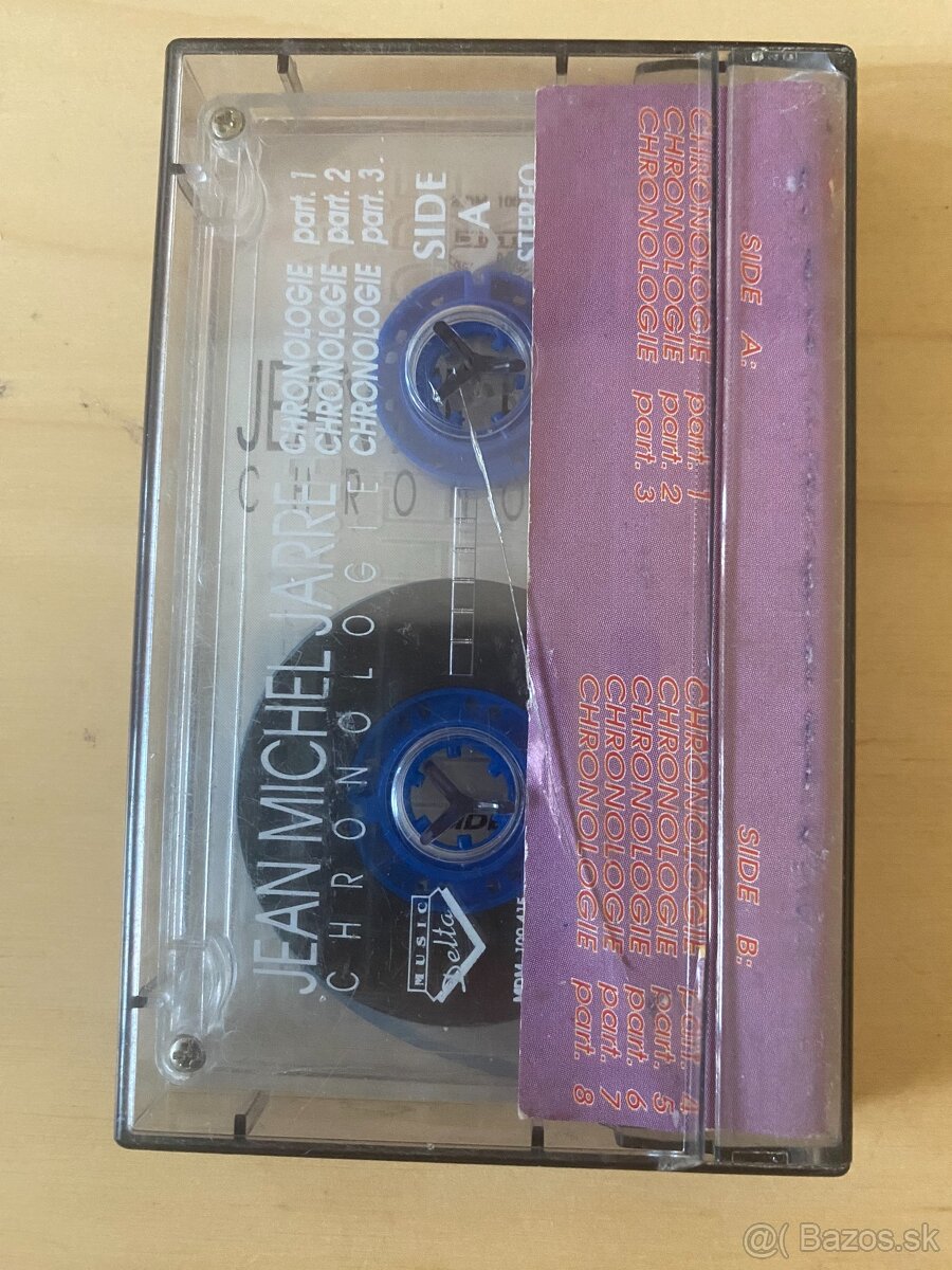 Audiokazeta Jean Michel Jarre 2X - 4