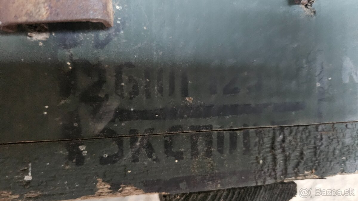 Vojenska drevena krabice bedňa - 4