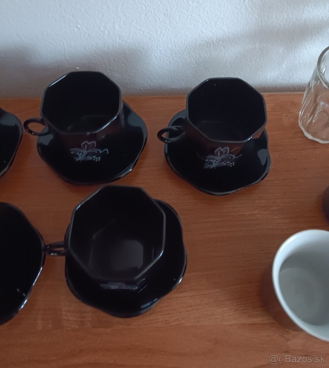 Šálky, sklenené poháre - 4