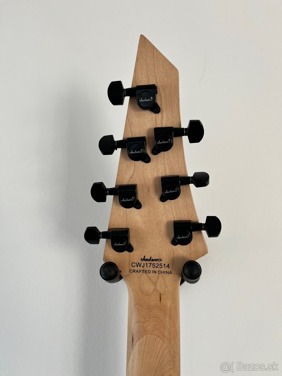 7-strunová gitara Jackson JS22-7 Dinky AH Satin Black - 4