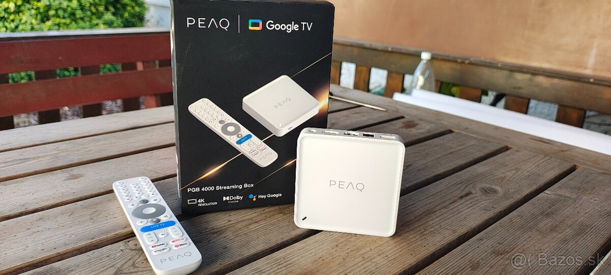 Predám google tv box PEAQ 4000 - 4