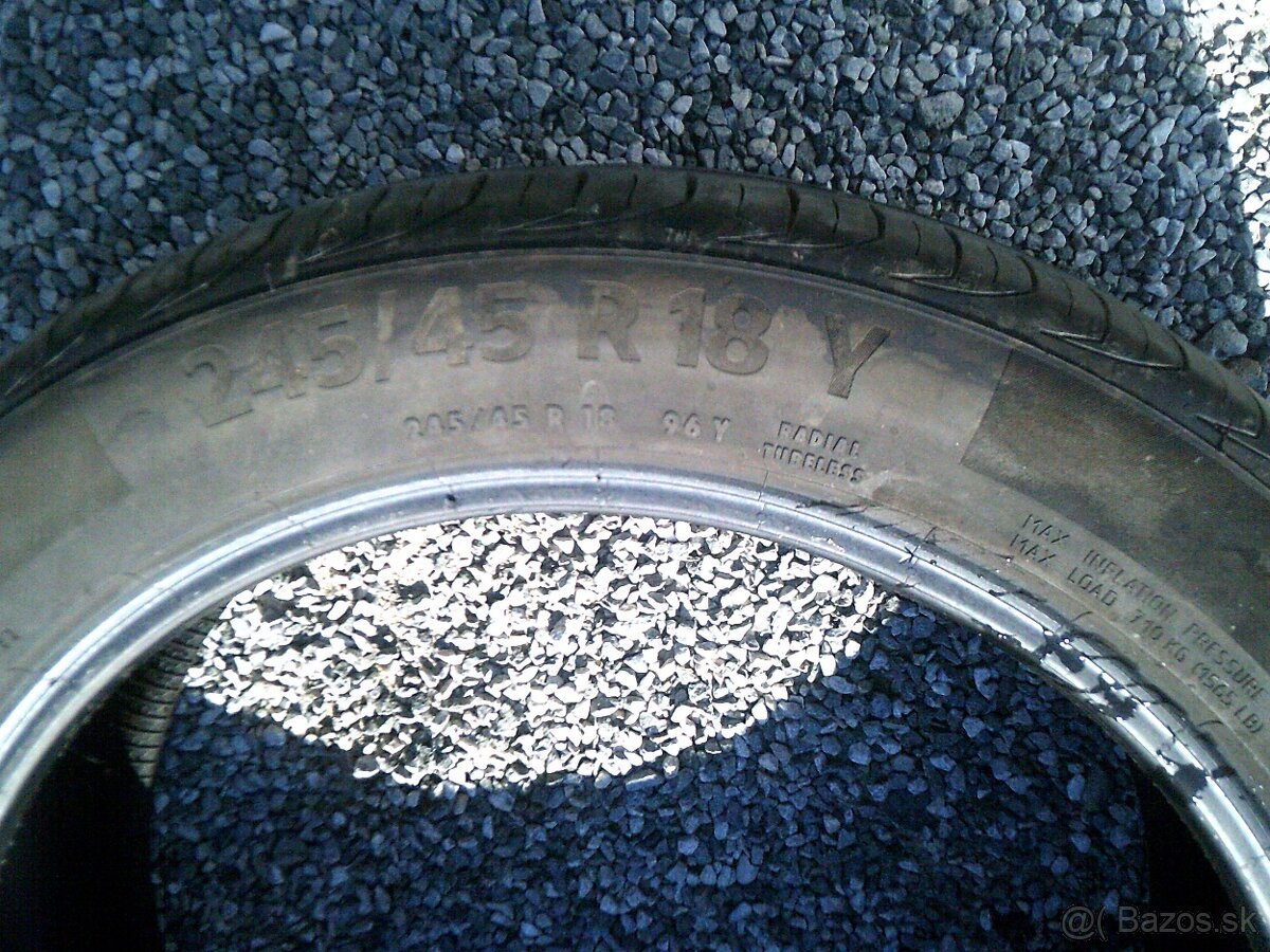 2 ks letných 245/45R18 Continental - 4