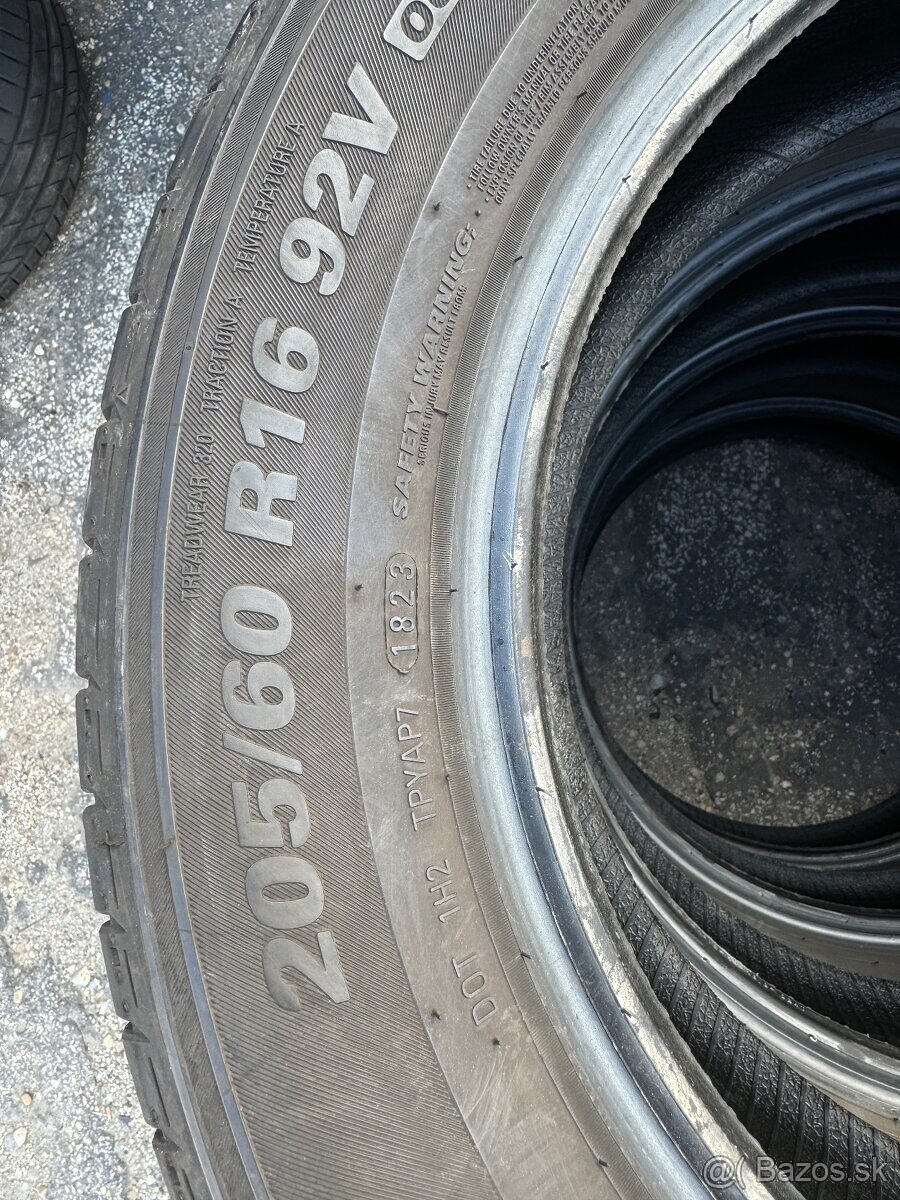 Letné pneumatiky 205/60 R16 Kumho 4ks - 4