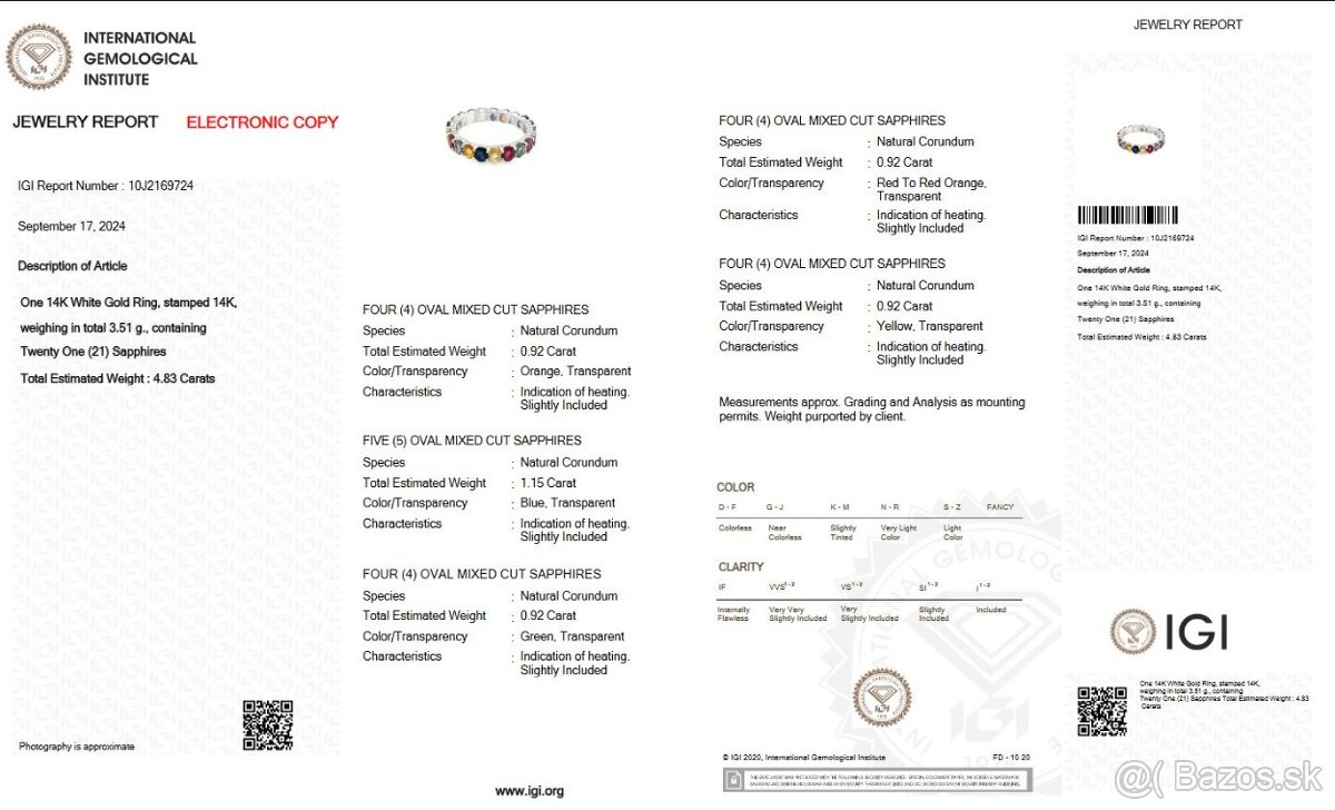 Eternity ring - Eternity prstene - stohovateľné prstene - 4