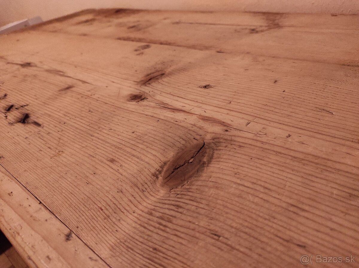 Maľovaná drevená truhlica - 4