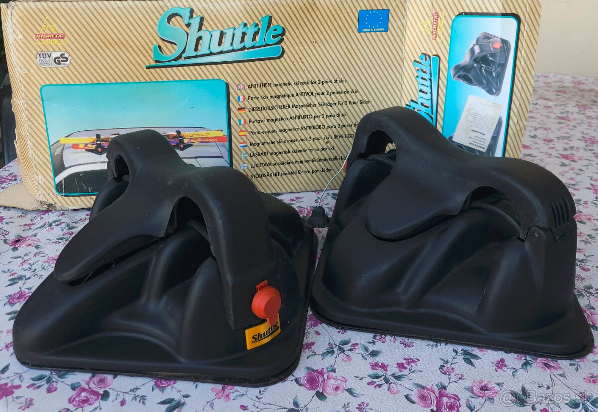 Predám kvalitný strešný nosič na lyže - 4