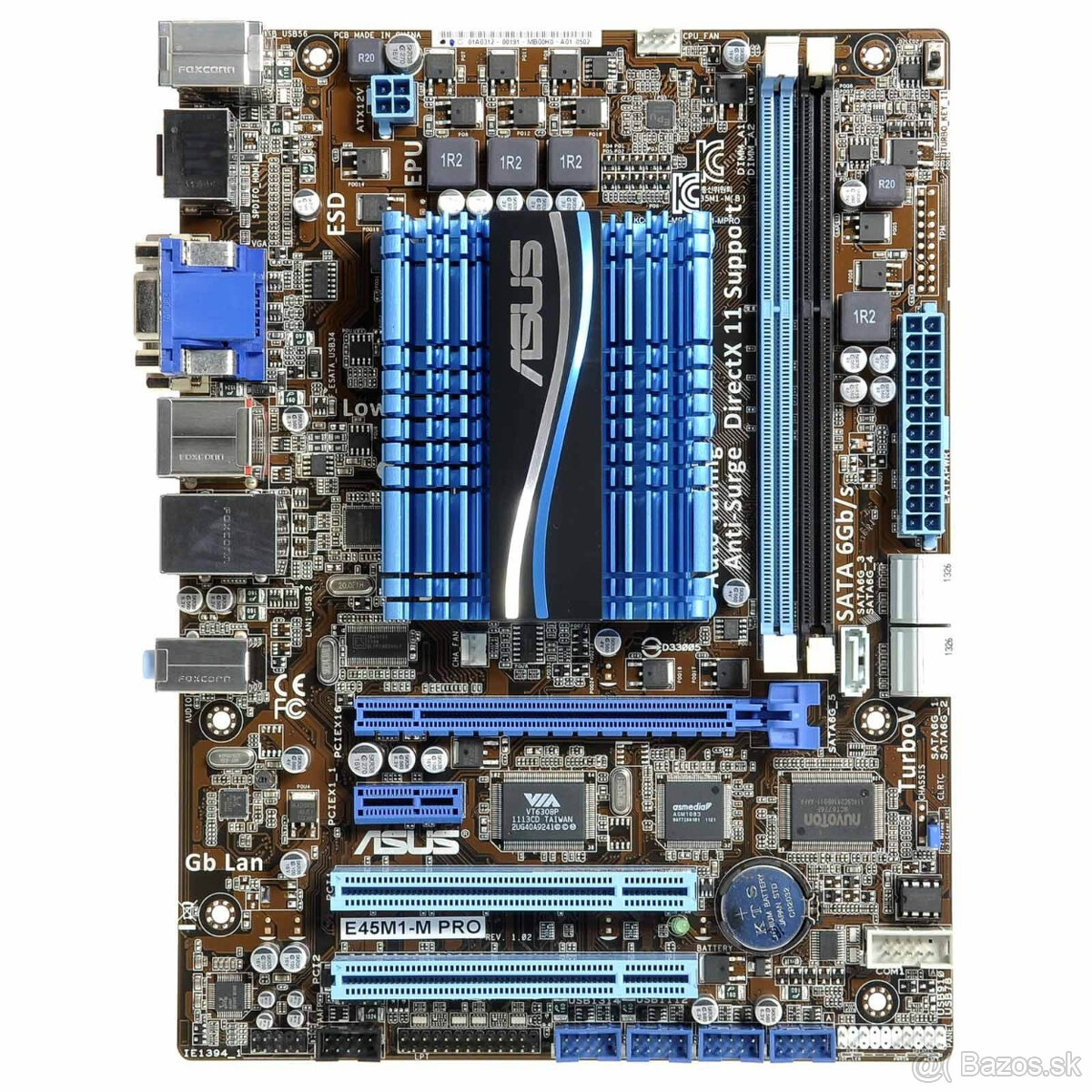 Predám PC/NAS/Firewall – 5x SATA, 3x LAN (Intel), Pasívny - 4