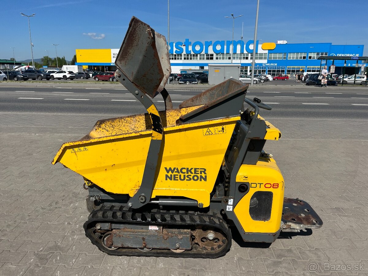 Samonakladaci minidumper Wacker Neuson DT08, Honda - 4