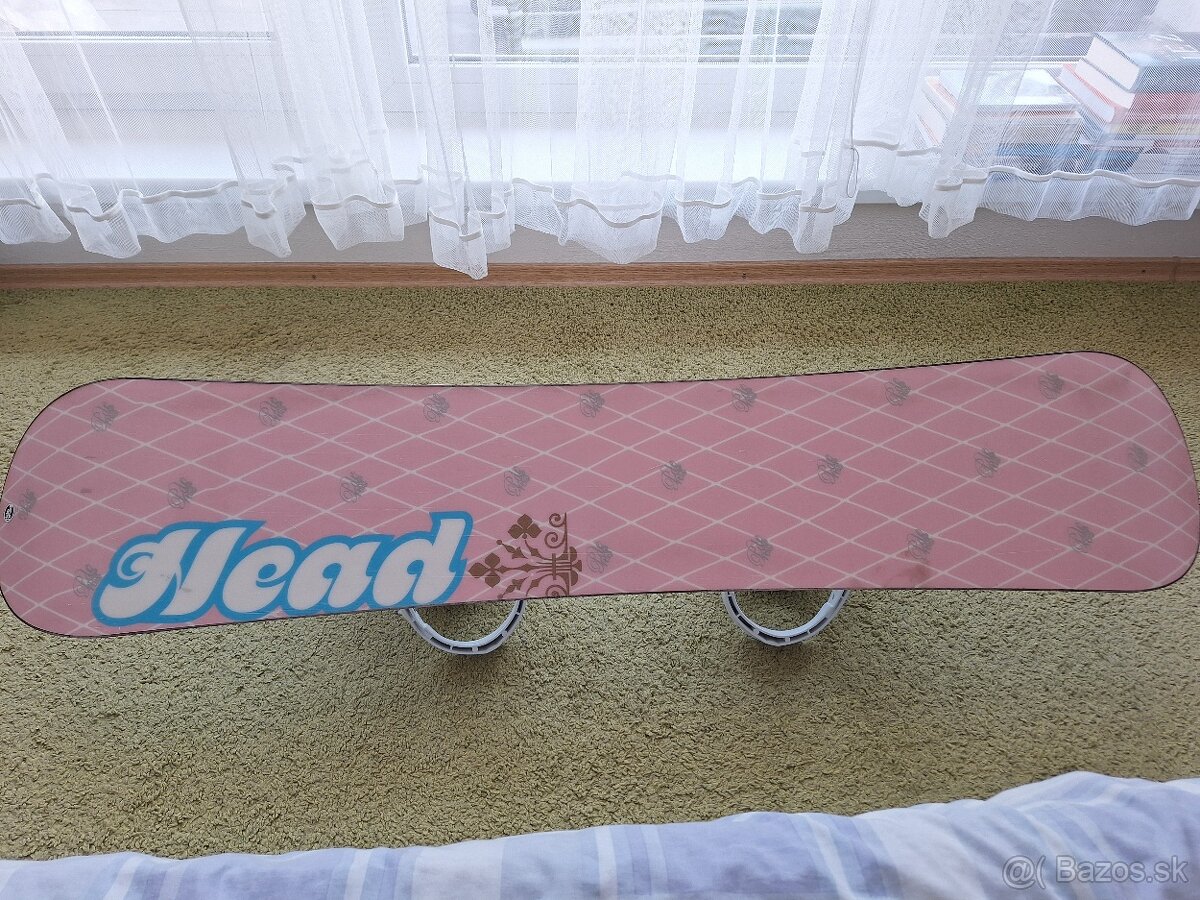 Snowboard Head 130 cm a topanky - 4