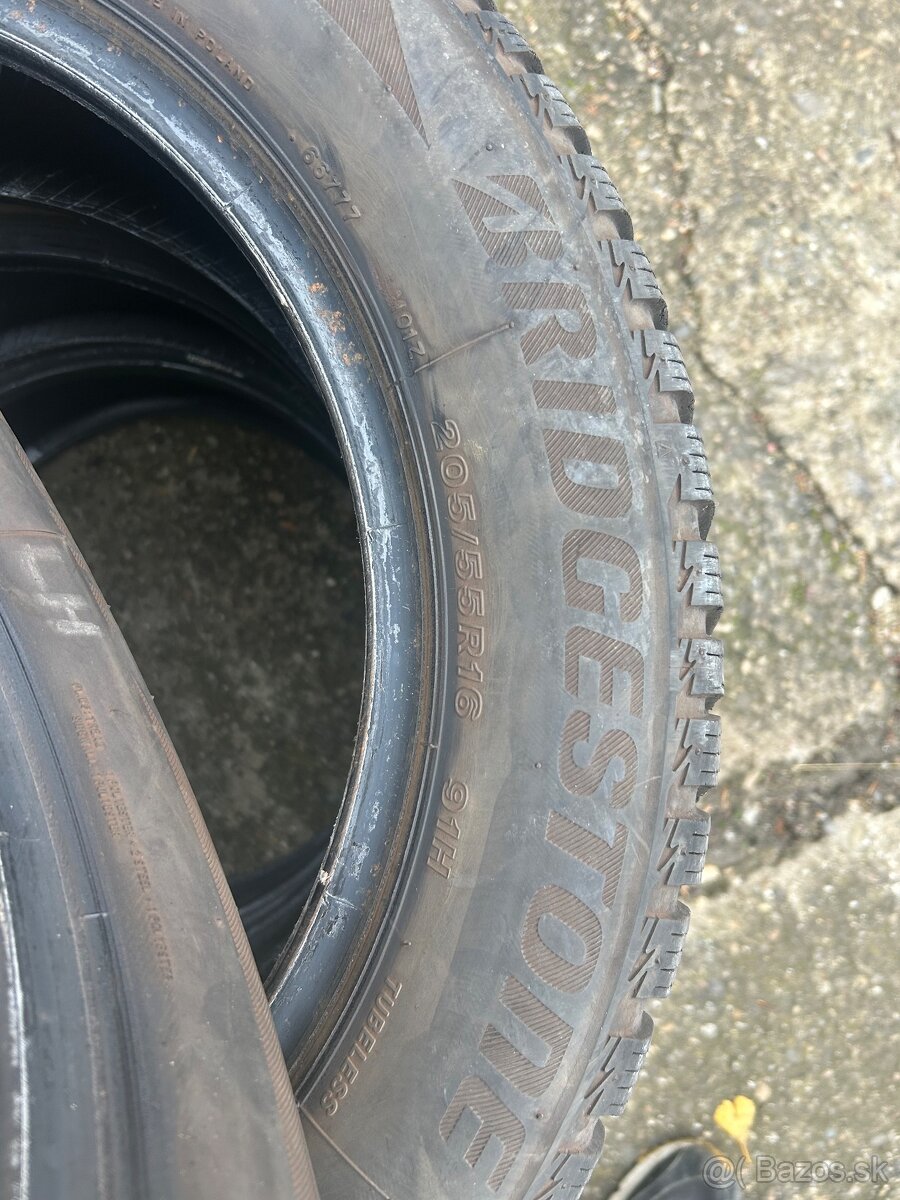 205/55R16 Bridgestone LM001 - 4ks zimné - 4