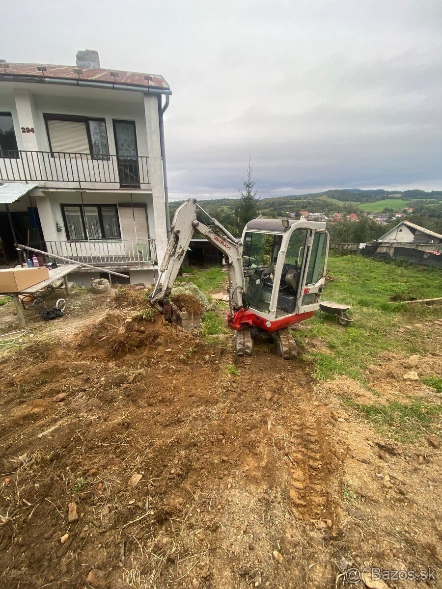 Predám minibager tb014 - 4