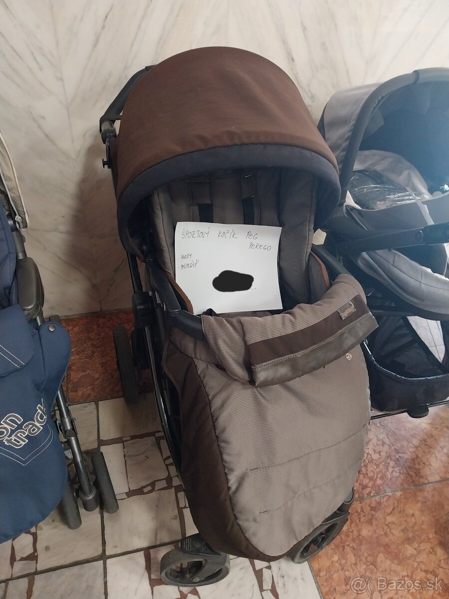 3x kocik Peg perego ..cena spolu - 4