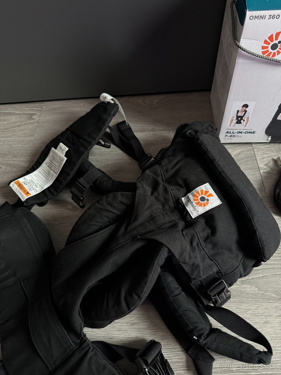 ERGOBABY Omni 360 - čierny nosič - 4