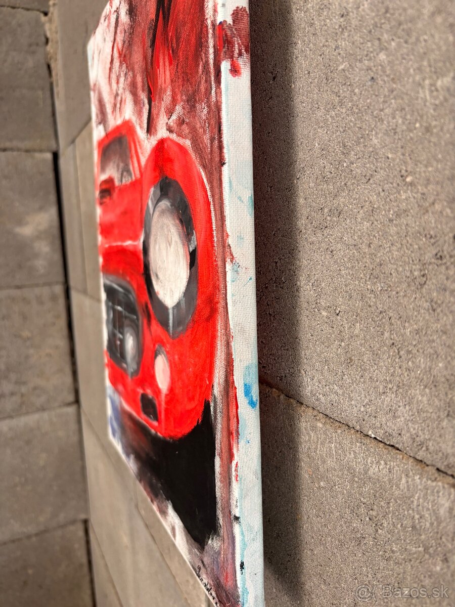 Ručná maľba - Ferrari 250 GTO - 4