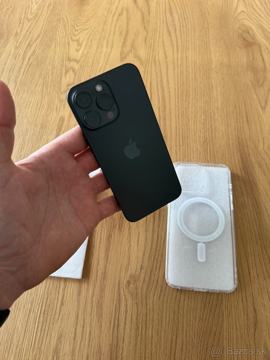 iPhone 15 Pro Max 256 gb Black Titanium v záruke - 4