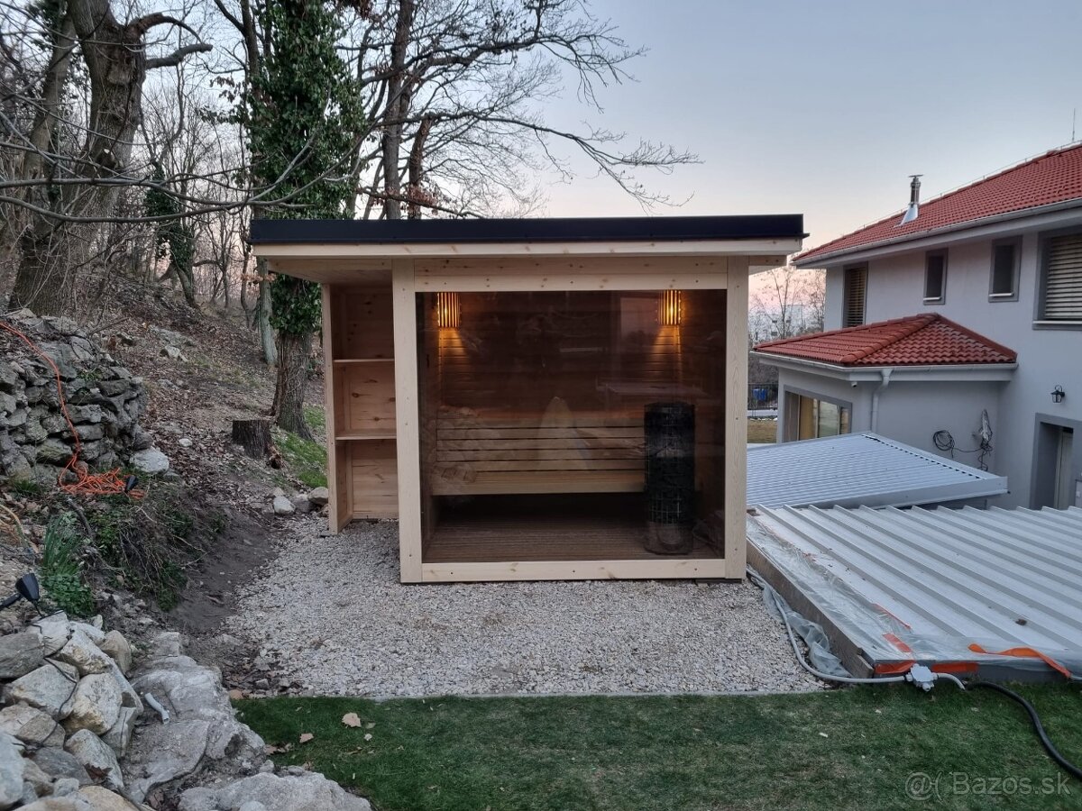 Exteriérová sauna - 4