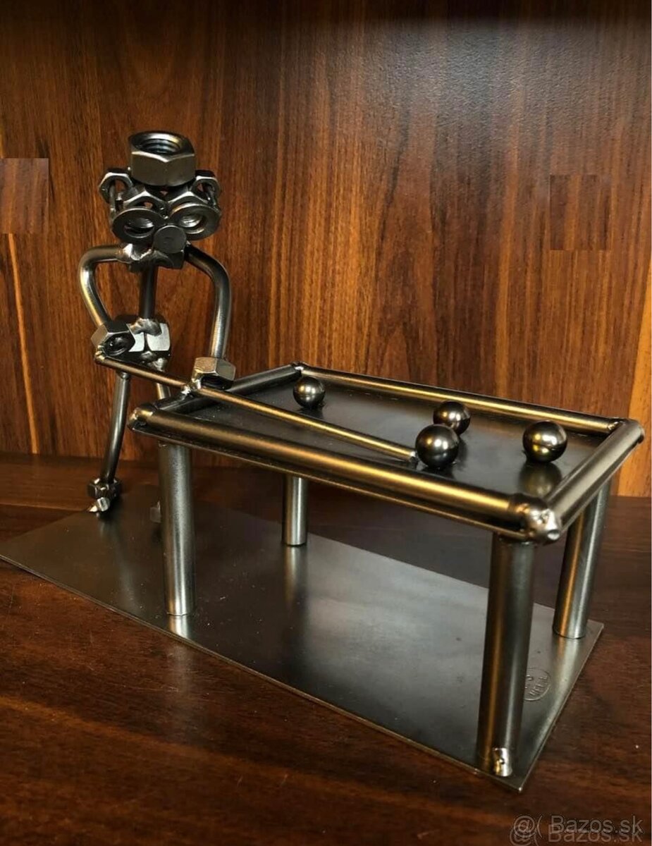 Kovové figurky, vhodné ako darček na Vianoce - 4