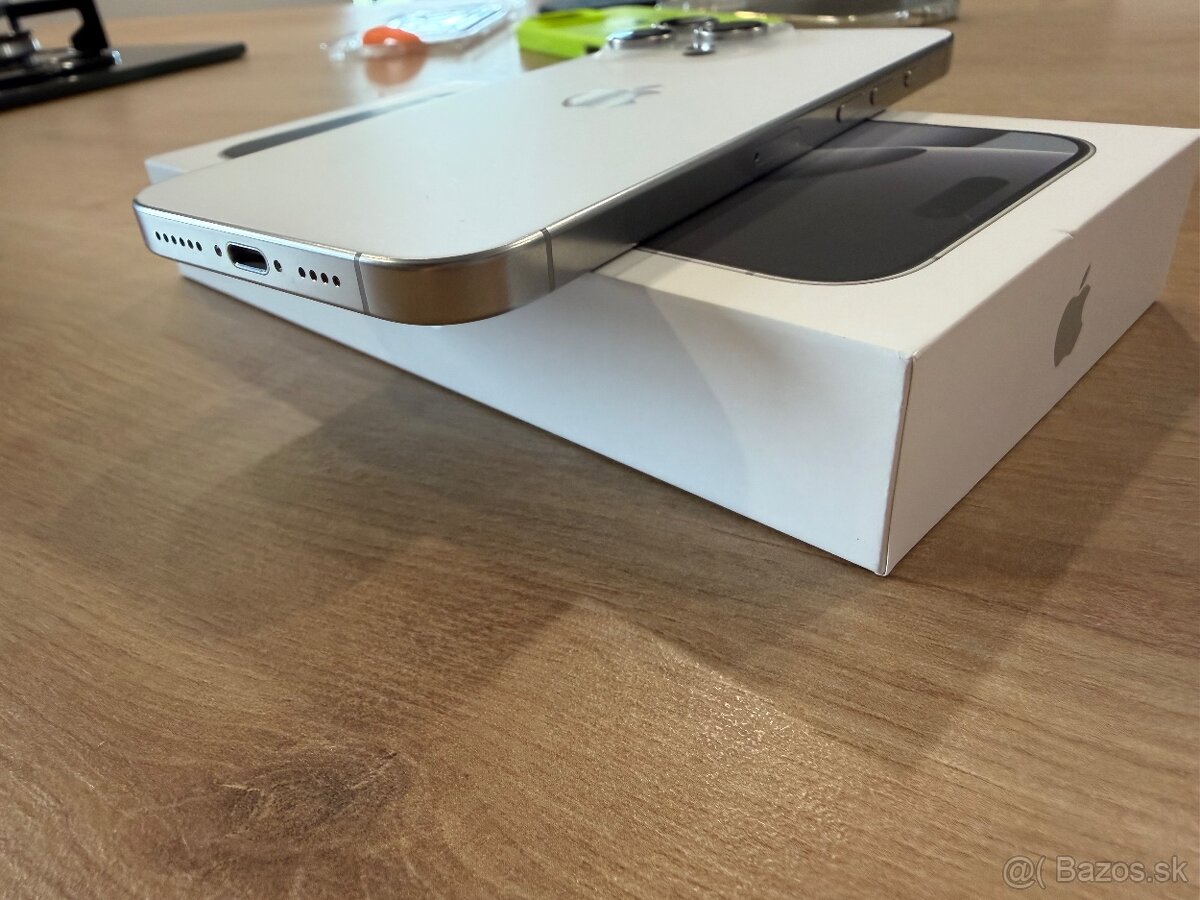 📱 iPhone 16 Pro Max Silver Titanium 256GB - 4