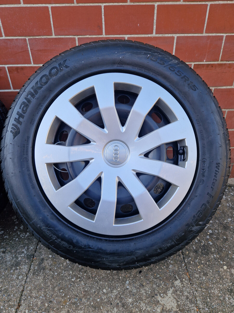 5x100 r15 et40 disky kolesa vw polo skoda fabia rapid 185 65 - 4