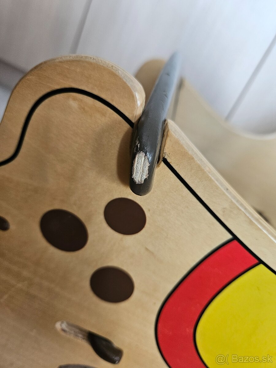 Drevený húpací koník Woody - 4