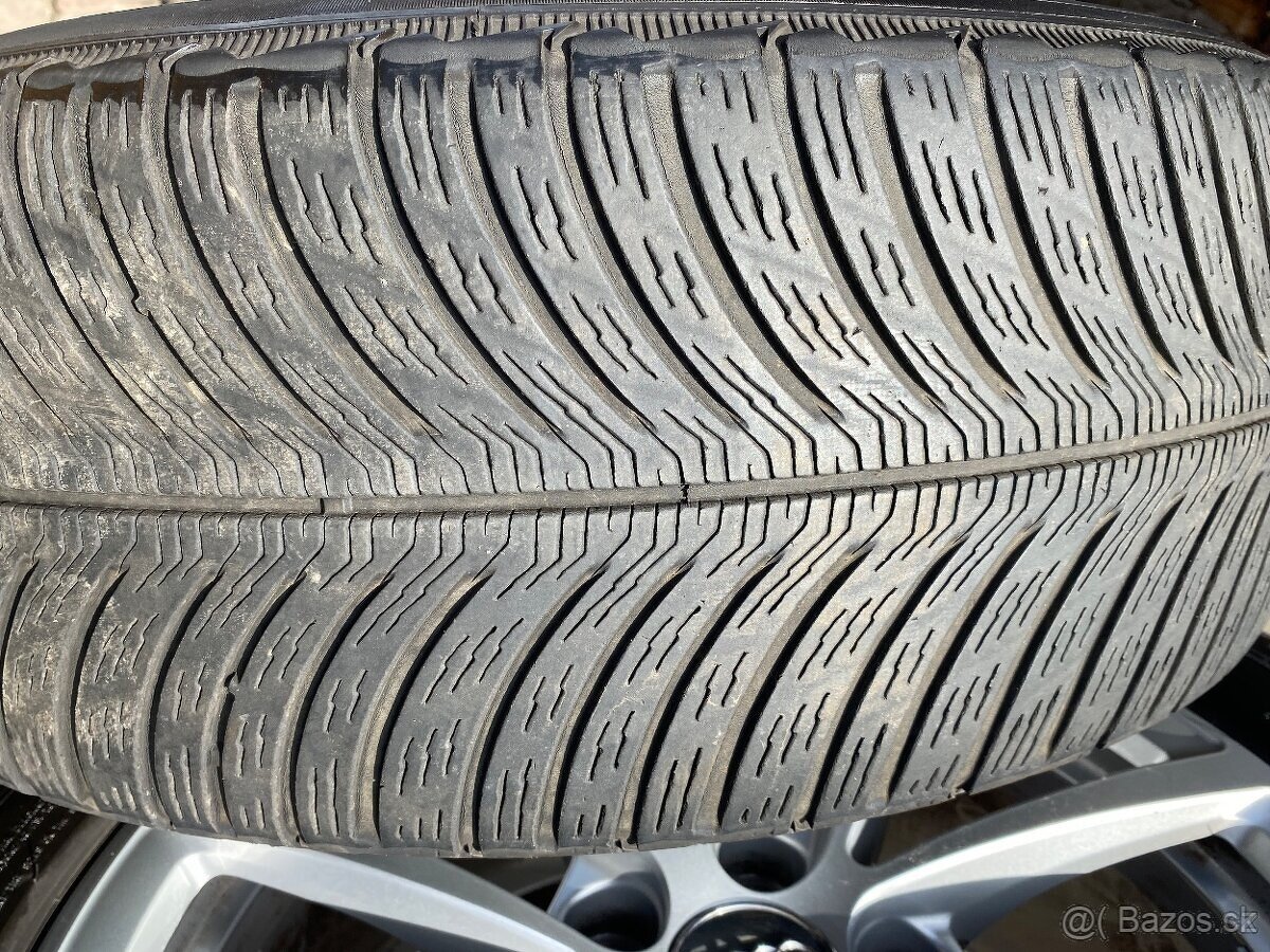 ALU KOLESÁ AUDI 5X112 R17 SADA ZIMA - 4